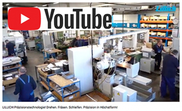 Imagevideo Willy Lillich Präzisionstechnologie. Drehen. Fräsen.Schleifen.Baden-Württemberg. Pforzhei